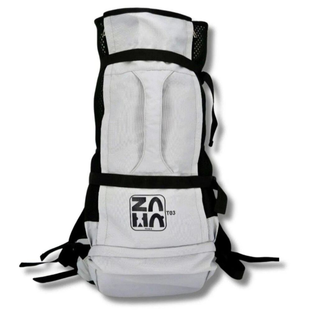 Aria Pet Backpack Carrier Breathable Mesh Medium Dogs Cats Airline Travel Pack